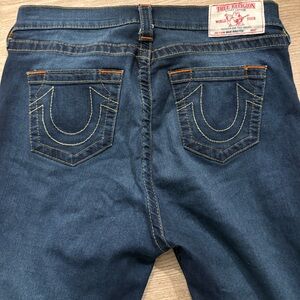 True Religion Dark Wash Skinny Jeans – Classic Denim | Size 30